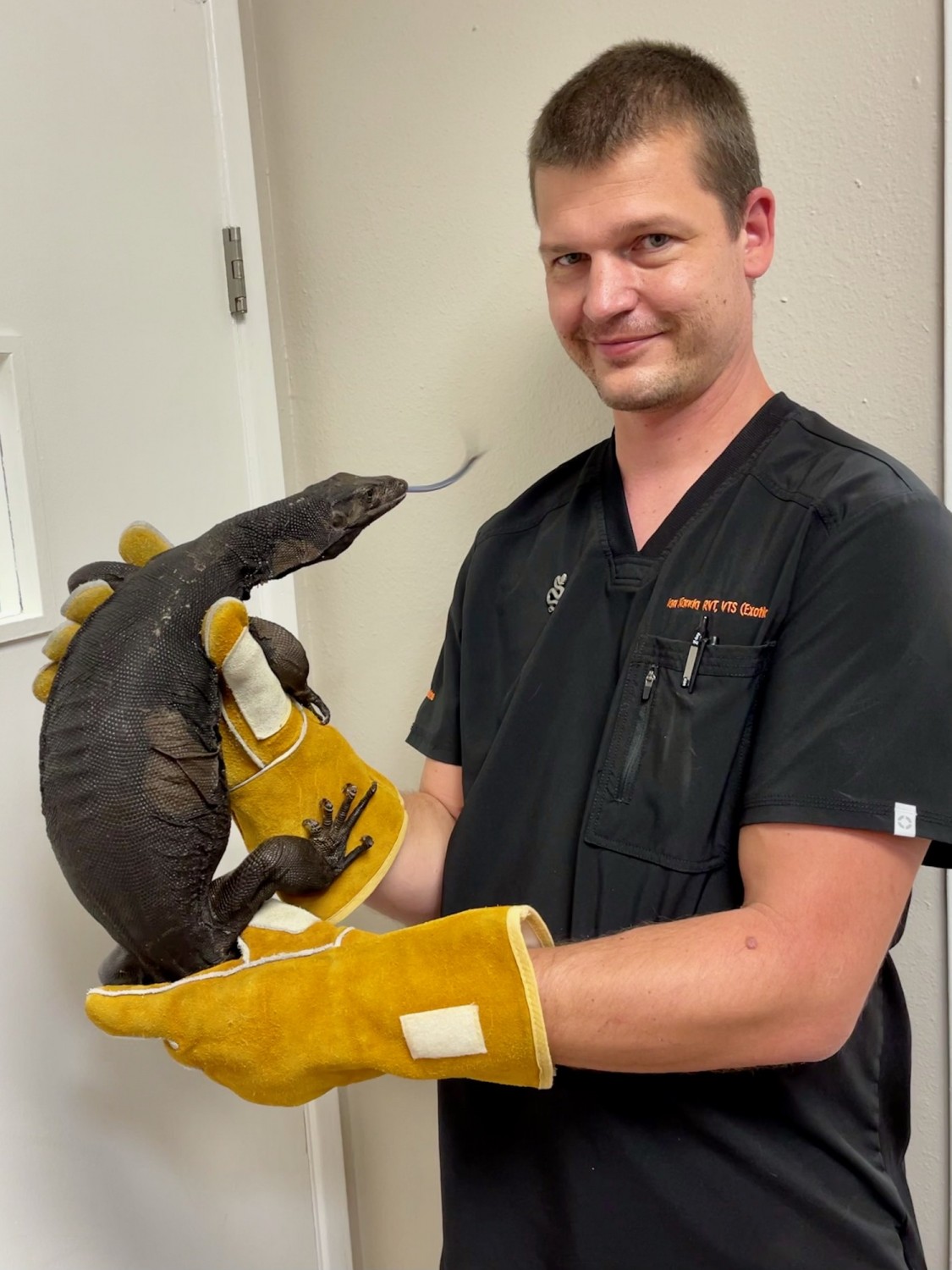 Ian is a veterinary technician specialist in exotic companion animals